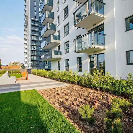 Grand - On The 17th Floor With Panorama Apartman Gdańsk