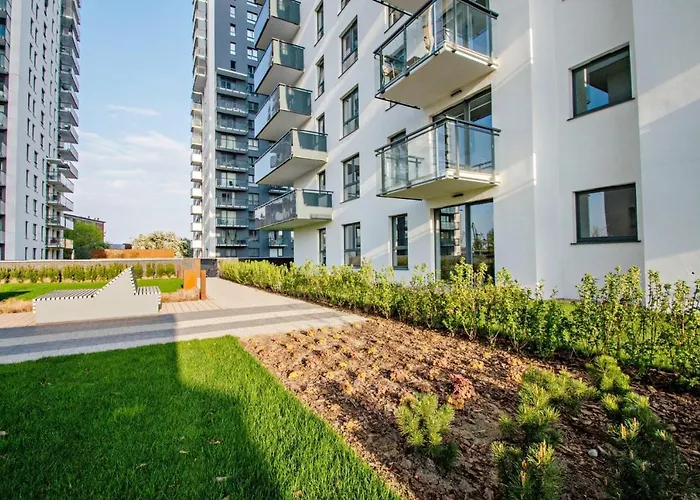 Grand - On The 17th Floor With Panorama Daire Gdansk